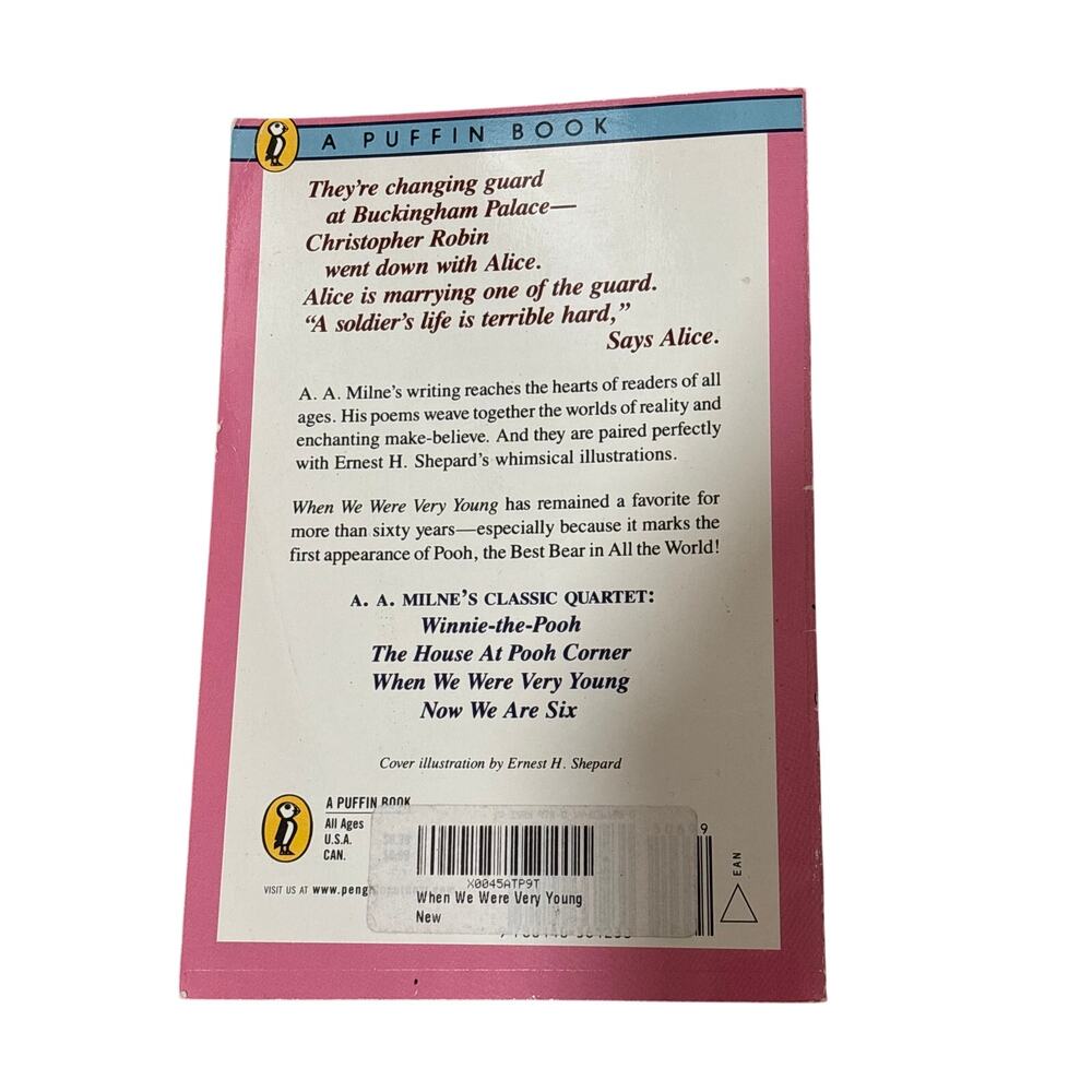When We Were Very Young by A. A. Milne – Puffin Paperback - Picture 3 of 3